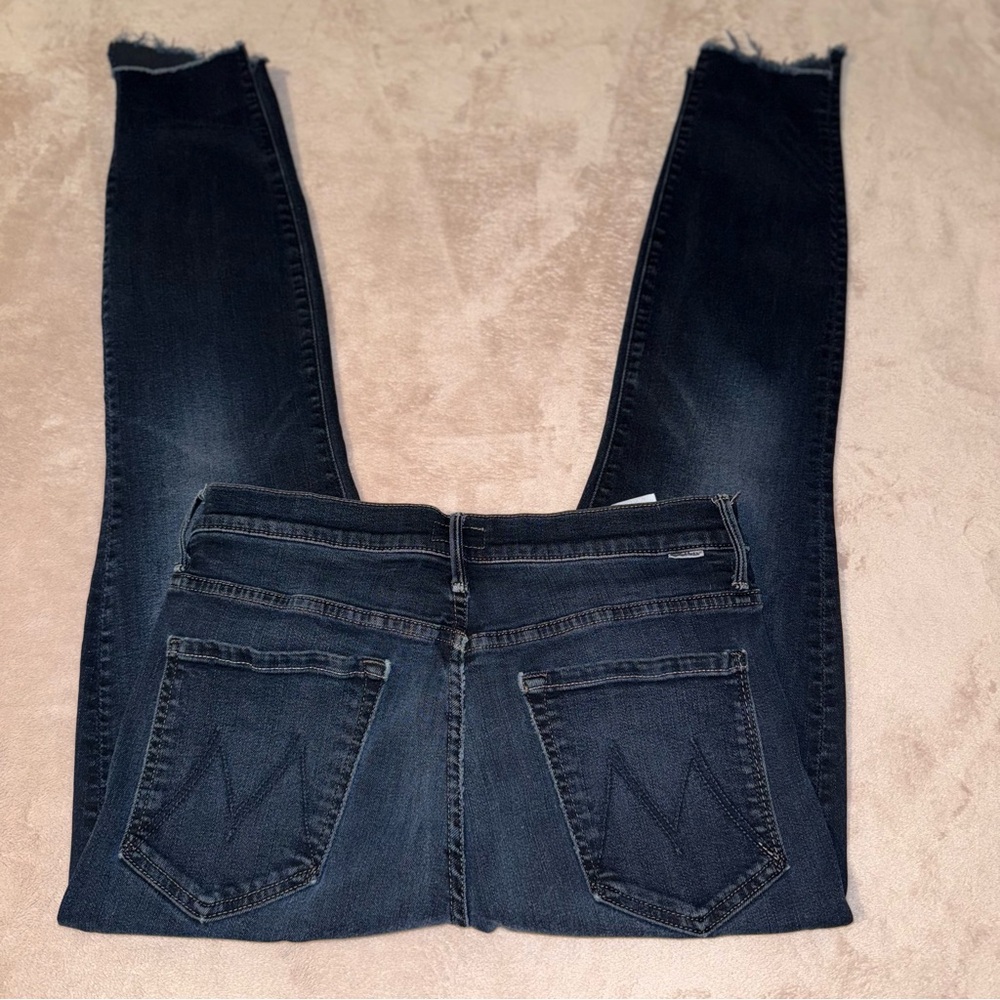 Mother the stunner zip two step fray high rise Jean size 30/L28 - Picture 4 of 16
